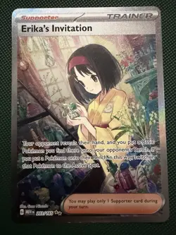 Erika's Invitation - 203/165 - Pokemon 151 Special Illustration Rare Card NM - Image 1