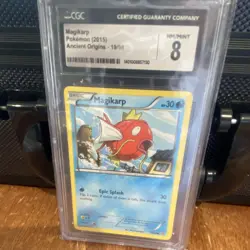 Pokemon Magikarp Ancient Origins 19/98 2015 CGC 8 Trading Card Game Card Stock - Image 1