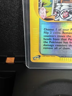 Pokemon Moo-Moo Milk 155/165 Expedition LP REVERSE HOLO Trainer Card English - Image 5