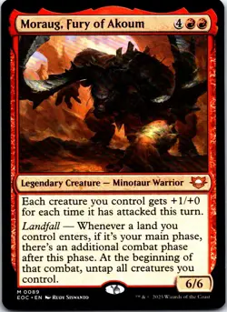 Moraug, Fury of Akoum M Zendikar Rising 150 LP - Image 1