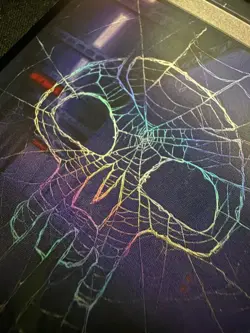 Swamp Full Art Foil #191 Marvel Spider-Man MTG Basic Land - Image 4