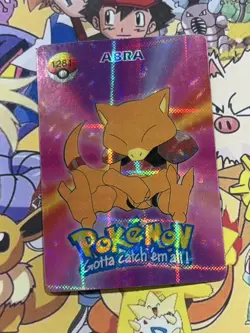Pokemon Vintage Pocket Monsters Vending HOLO Prism Sticker 1998 Nintendo Japan - Image 1
