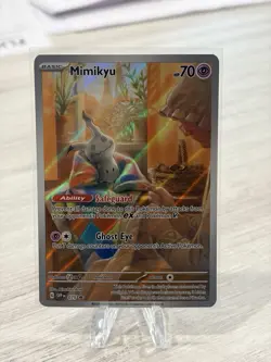 Pokemon TCG Mimikyu Scarlet & Violet Promo Card 075/Promo - Image 1