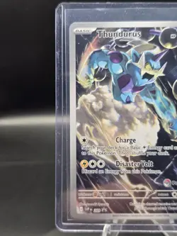 Pokemon TCG Black Bolt Thundurus 209 Pokemon Center Black Star Promo - Image 3