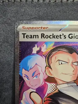 2025 Pokemon Destined Rivals Team Rocket's Giovanni #238/182 SIR NM/M - Image 4