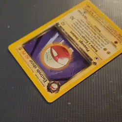 Pokemon Electrode obscur Rare 1st Edition 34/82 Team Rocket French 60 HP - Image 4