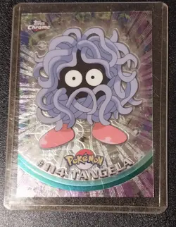 2000 Topps Pokemon TV Animation Edition Series 2 #114 Tangela Holo - Image 1