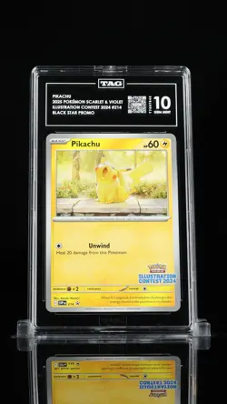 TAG 10 Pikachu 214 Illustration Contest 2024 Sv: Scarlet & Violet Promo Pokemon - Image 3