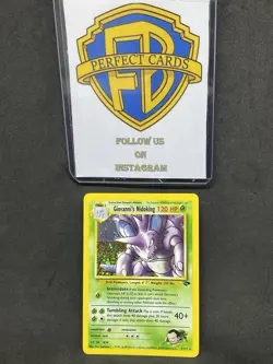 POKEMON GYM CHALLENGE UNLIMITED GIOVANNI’S NIDOKING HOLO 7/132 NM - Image 1