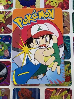 Pokemon 151 Vintage Pocket Monsters Vending HOLO Prism Sticker 2000 Nintendo - Image 5