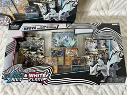 2 Pokemon Unova Heavy Hitters Premium Collection Black Bolt & White Flare NEW - Image 2
