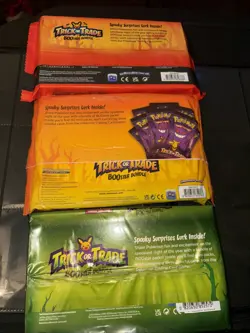 Pokemon Trick Or Trade BOOster Bundle Lot X3 3 Different Years 22,23,24 Sealed - Image 2