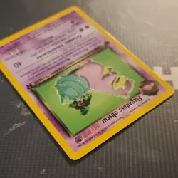 Pokemon Flagadoss obscur Rare 1st Edition 29/82 Team Rocket French 60 HP - Image 3