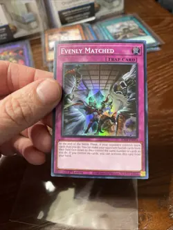 Evenly Matched RA01-EN074 25th Anniversary Rarity Collection 1st Edition - Image 3