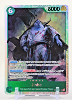 OP11-031 Jinbe (SR) A Fist of Divine Speed - One Piece CCG - Image 1