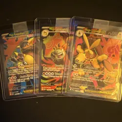 Pokemon Mega Kangaskhan/Camerupt/Lopunny EX Holo Card Lot x3 English - Image 1