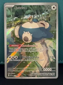 Snorlax 051 Sv: Scarlet & Violet Promo Cards Holo - Image 1