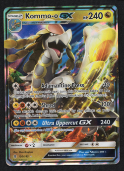 Kommo-o GX 100/145 | NM Condition | SM Guardians Rising Pokemon Card - Image 1