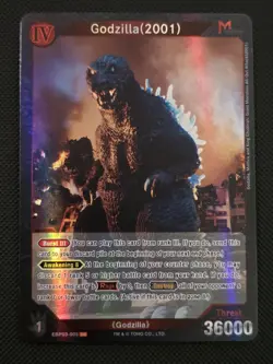 Godzilla (2001) - Godzilla Card Game, "Rival Resonance" BP03-005 SR HOLO - Image 1