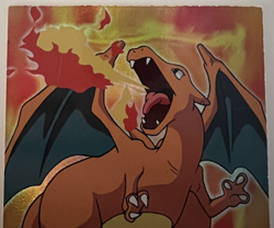 Charizard Topps #E6/12 – Rainbow Holo – Pokemon Card – Lightly Played - Image 4