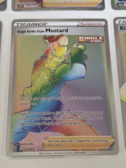 Pokemon japanese / English. Hyper Rare Rainbow Trainer's card lot - Image 5