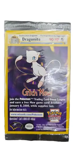 New Seal Pokemon Cards Lot Of 4 Kind Pokemon The First Movie 1999 Card WB Stamp - Image 3