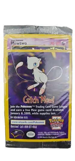 New Seal Pokemon Cards Lot Of 4 Kind Pokemon The First Movie 1999 Card WB Stamp - Image 5