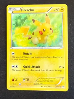 PIKACHU 26/83 GENERATIONS ENGLISH POKEMON CARD TCG - Image 1