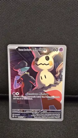 Team Rocket's Mimikyu 238/217 Ascended Heroes SIR Secret Rare NM Pokemon Card - Image 1