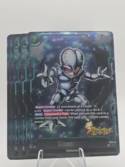 x4 Ginnanaman FS10-02 Dragon Ball Legends Card - Image 1