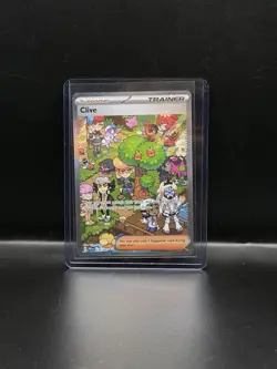 Pokemon TCG Clive 236/091 Paldean Fates Special Illustration Rare Card SIR NM - Image 1