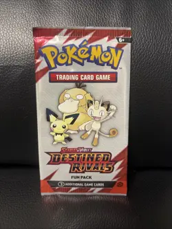 Destined Rivals 3 Card Fun Pack RARE Sealed Product - Image 1