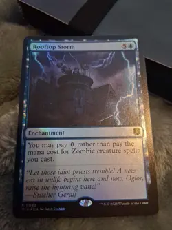 Rooftop Storm #83 (Foil) (NM) Innistrad Remastered INR Magic MTG - Image 1