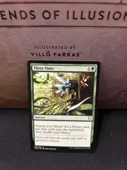 Three Visits 189 U Commander: Murders at Karlov Manor NM MTG - Image 1