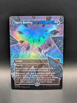 MTG - Ugin's Binding - FOIL BORDERLESS - Instant - MH3 #328 - Mythic - Image 1