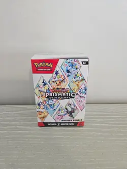 Pokemon Prismatic Evolutions Booster Bundle (6 Packs) New TCG Scarlet & Violet - Image 1