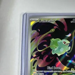 Pokemon TCG Bulbasaur 133/132 Mega Evolution Illustration Rare NM - Image 5