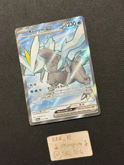Pokemon Black Bolt - Kyurem Ex - 157/086 - Full Art Rare - M/NM - Image 3
