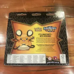 Pokemon TCG Shining Fates Mad Party Pin Collection (Dedenne) NEW & SEALED - Image 2