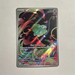 Pokemon Me01: Mega Evolution Bulbasaur 133/132 Illustration Rare Holo - Image 1