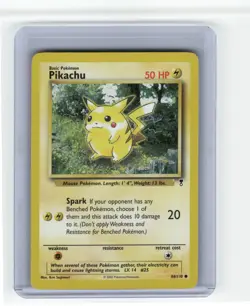 Pikachu Legendary Collection Common Pokemon Near Mint or Better - Image 1