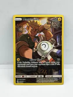 Magnemite (Secret) 242/236 SM - Cosmic Eclipse - Secret Rare Pokemon TCG NM Holo - Image 1