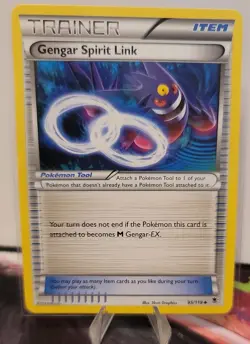 POKEMON GENGAR SPIRIT LINK 95/119 TRAINER XY PHANTOM FORCES LP - Image 1