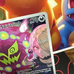 Pokemon TCG Ascended Heroes Cynthia’s Spiritomb Fresh Pull Pack To Sleeve Nm - Image 3
