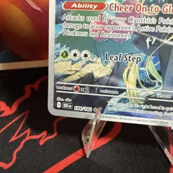Pokemon TCG Cynthia's Roserade 184/182 Pack To Sleeve Nm Destined Rivals - Image 5