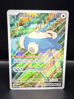 Pokemon Card Snorlax SVP EN 051 Scarlet & Violet 151 Promo Holo SVP051 E - Image 1