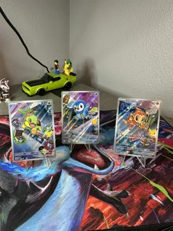 Pokemon 2026 First Partners Illustration Collection Promo Set - Sinnoh Starters - Image 1