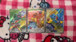 Pokemon TCG: First Partners Illustration Collection - Kanto Gen 1 - 037 038 039 - Image 1