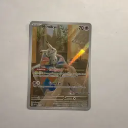 Mimikyu - 075 (Pokemon Center Exclusive) 075 Sv: Scarlet & Violet Promo NM+ - Image 1