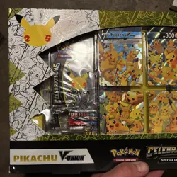 Pokemon TCG Celebrations Special Collection - Pikachu V-UNION 25th Anniversary⚡ 820650809156 - Image 2